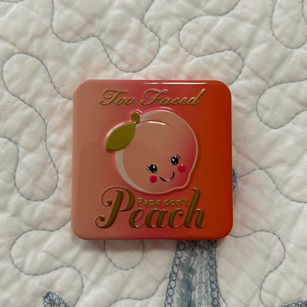 Papa Don’t Peach Too Faced Blush